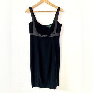 Preowned Ralph Lauren black dress size 4
